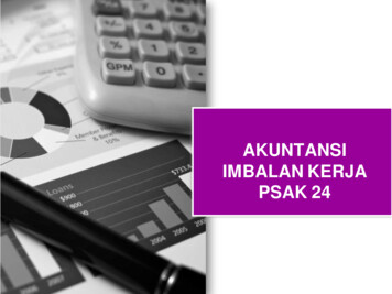 TRAINING ONLINE AKUNTANSI IMBALAN KERJA SESUAI PSAK 24 REVISI 2010