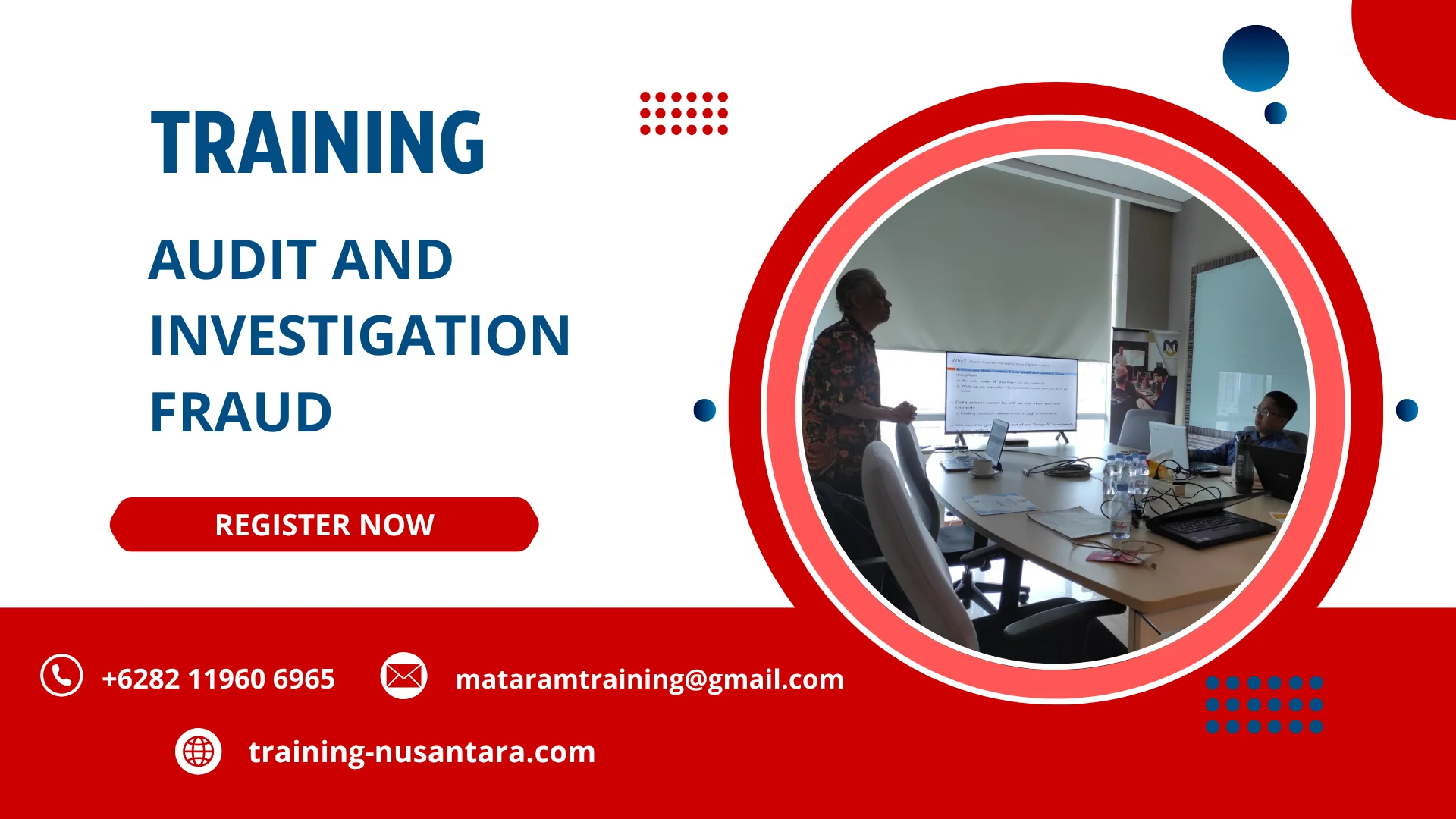 TRAINING AUDIT AND INVESTIGATION FRAUD