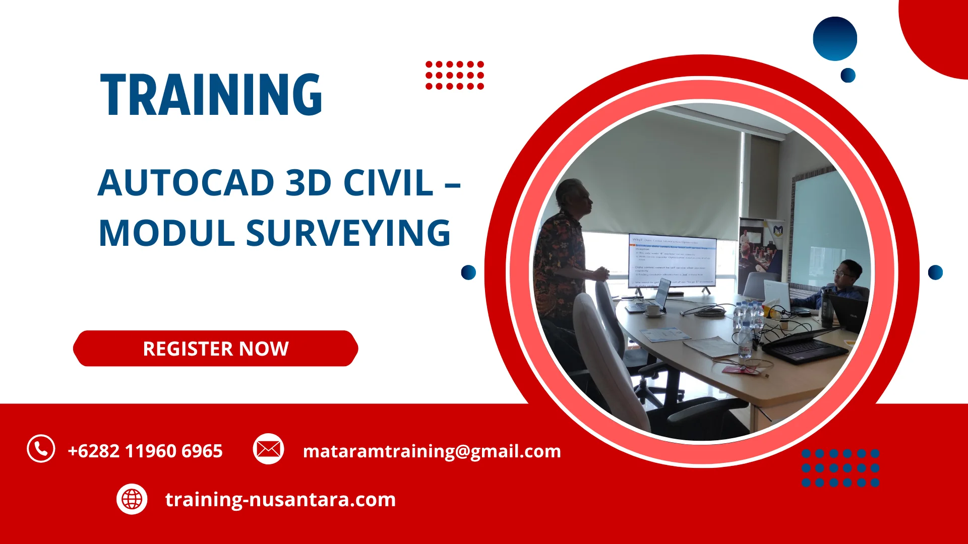 TRAINING AUTOCAD 3D CIVIL – MODUL SURVEYING