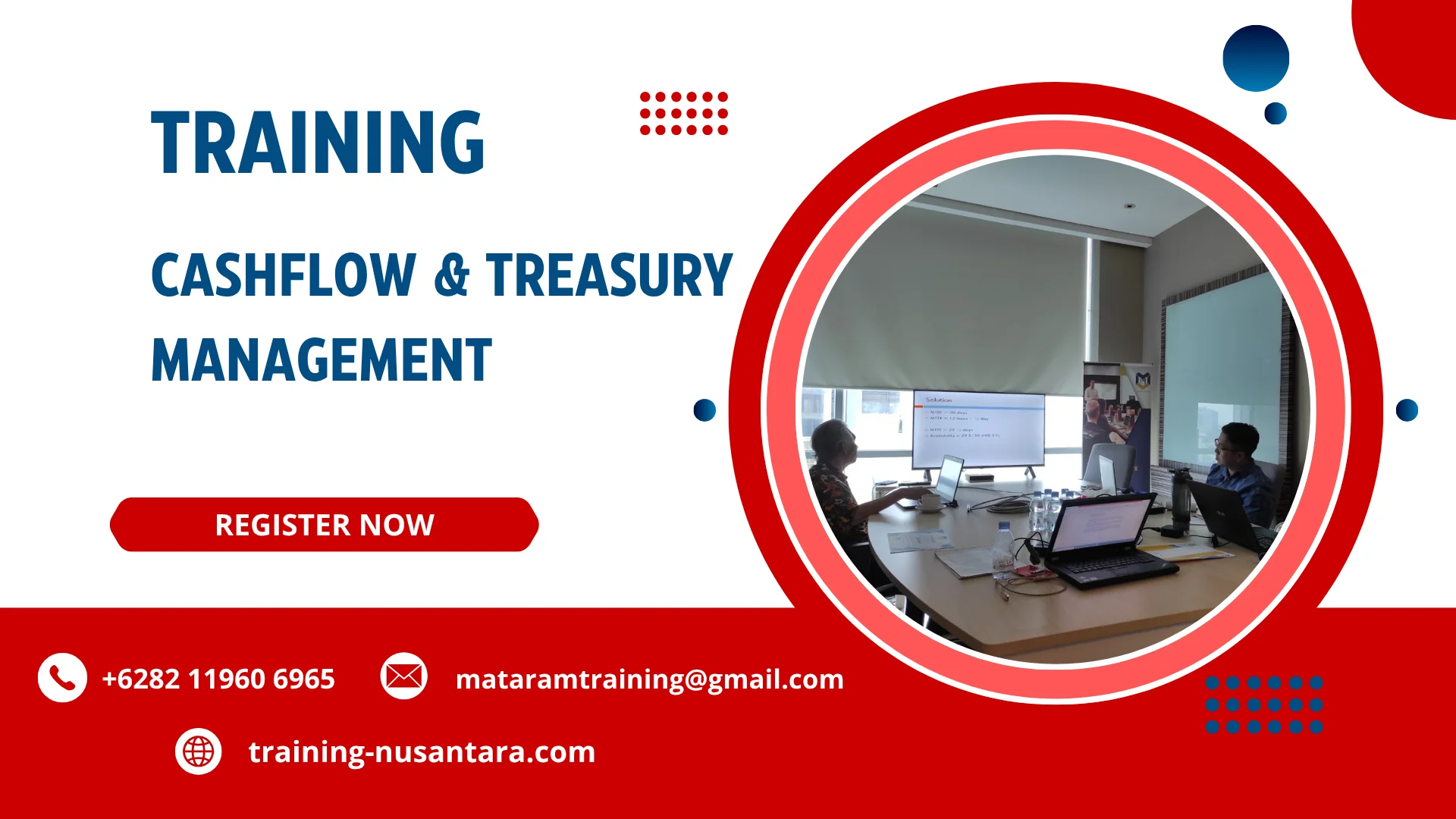 TRAINING CASHFLOW & TREASURY MANAGEMENT