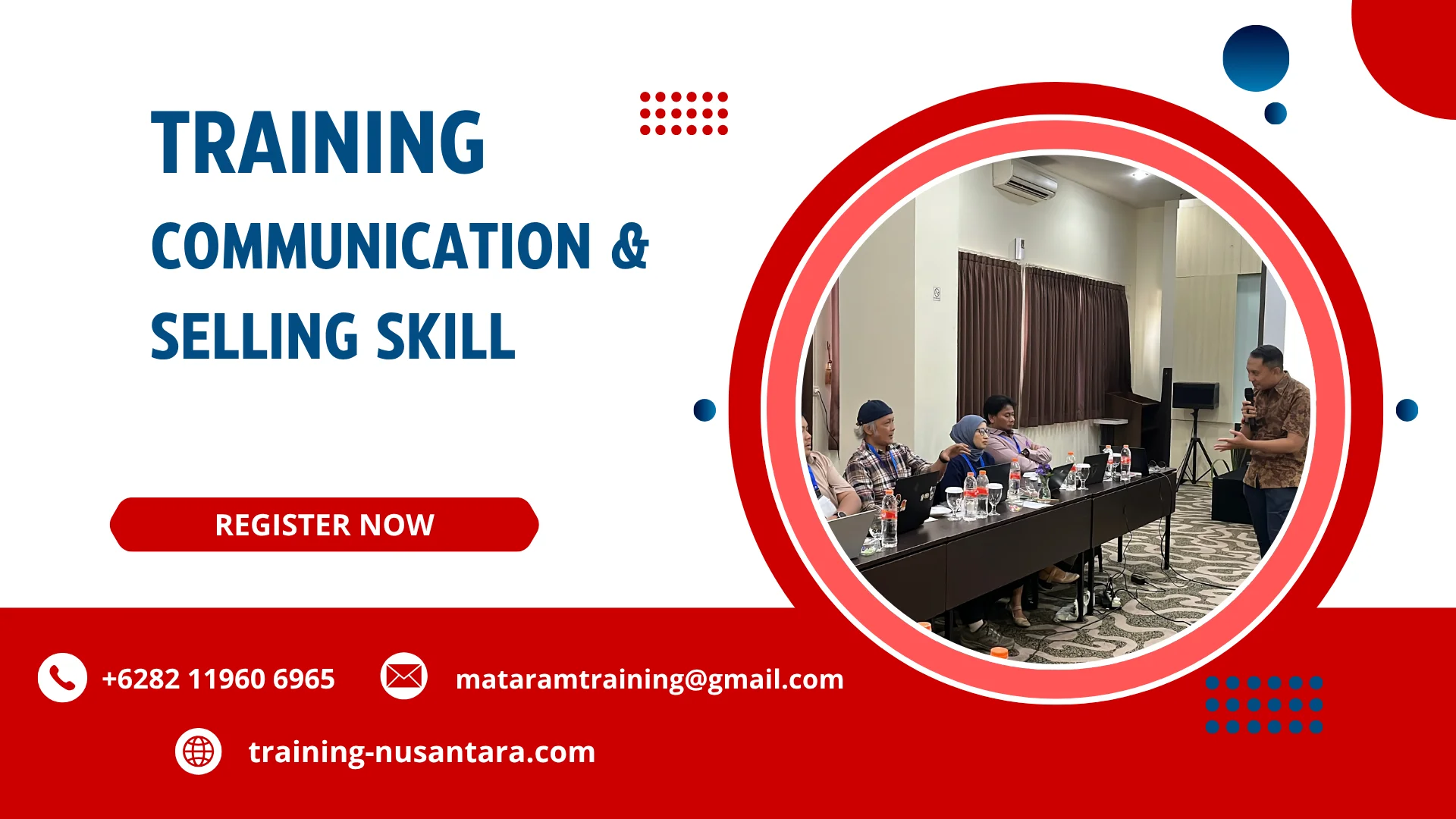 TRAINING COMMUNICATION & SELLING SKILL