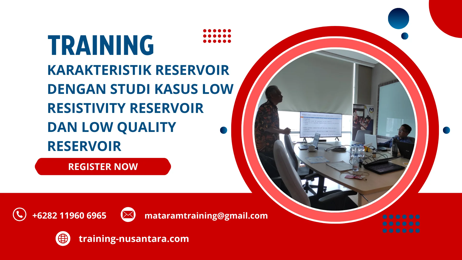 TRAINING KARAKTERISTIK RESERVOIR DENGAN STUDI KASUS LOW RESISTIVITY RESERVOIR DAN LOW QUALITY RESERVOIR