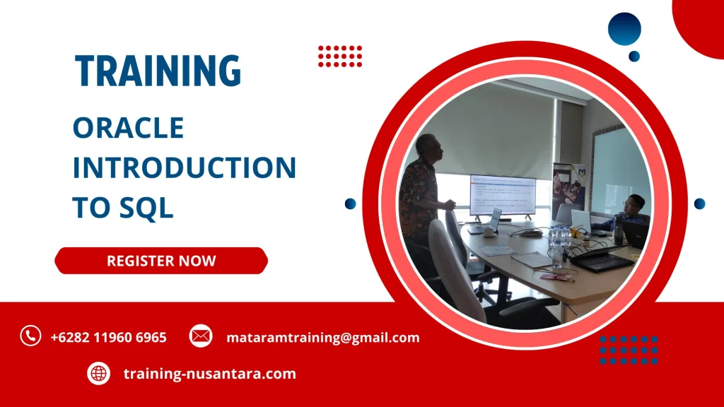 TRAINING ORACLE INTRODUCTION TO SQL