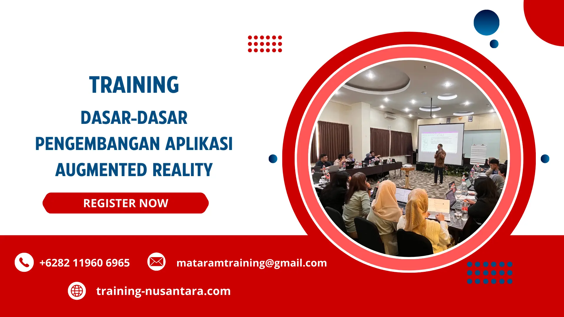 TRAINING DASAR-DASAR PENGEMBANGAN APLIKASI AUGMENTED REALITY