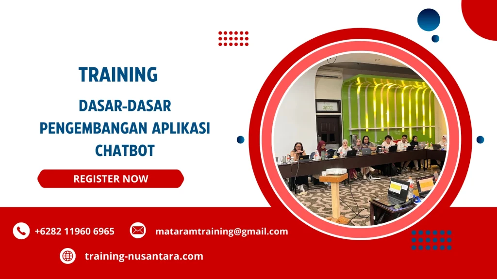 TRAINING DASAR-DASAR PENGEMBANGAN APLIKASI CHATBOT