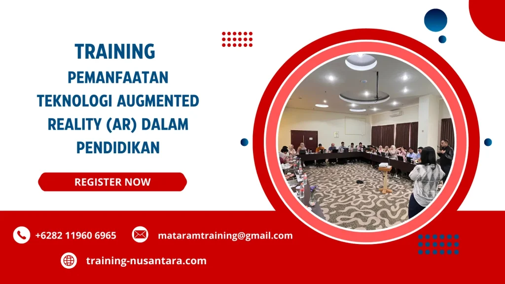 TRAINING PEMANFAATAN TEKNOLOGI AUGMENTED REALITY (AR) DALAM PENDIDIKAN