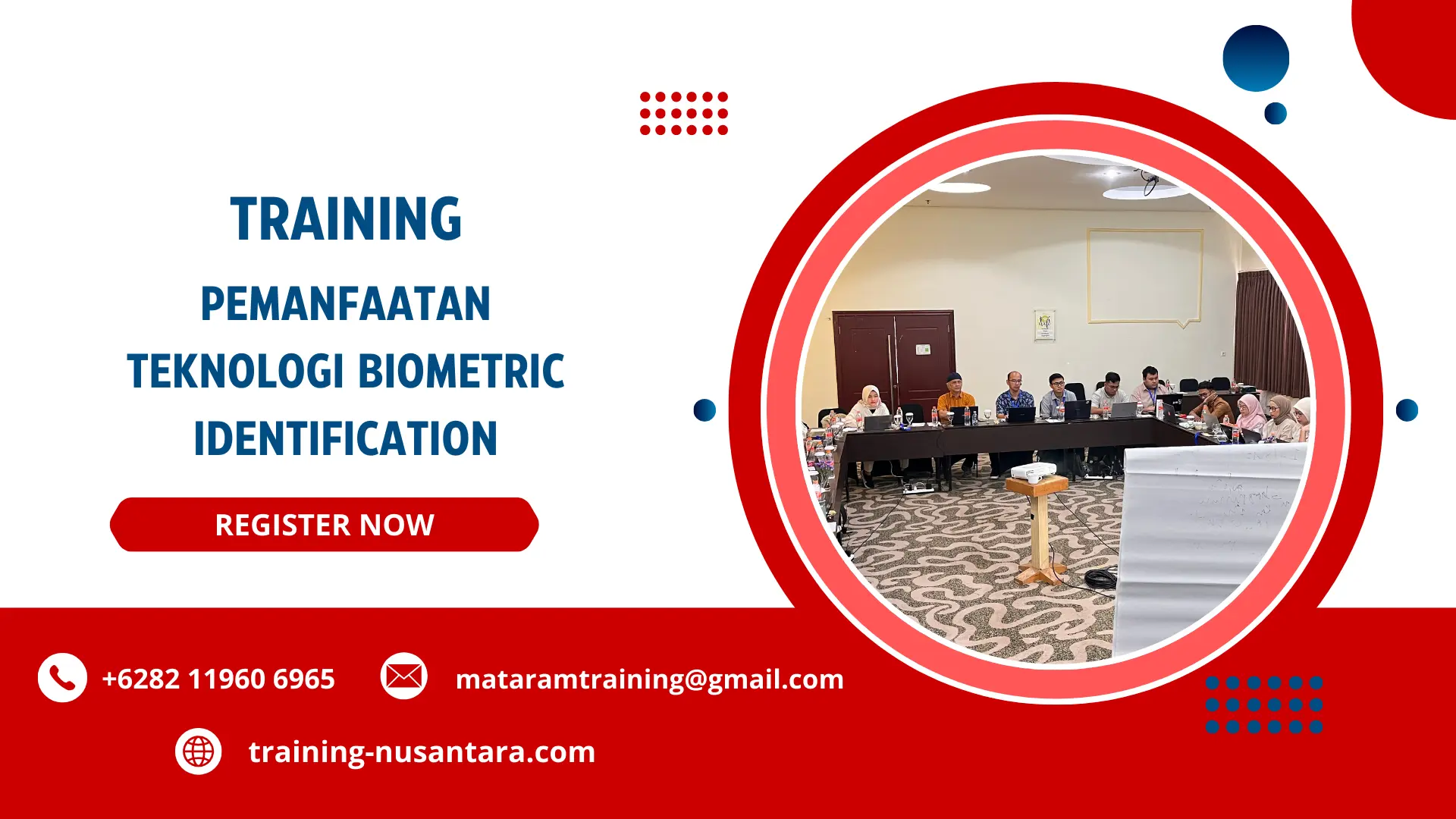 TRAINING PEMANFAATAN TEKNOLOGI BIOMETRIC IDENTIFICATION