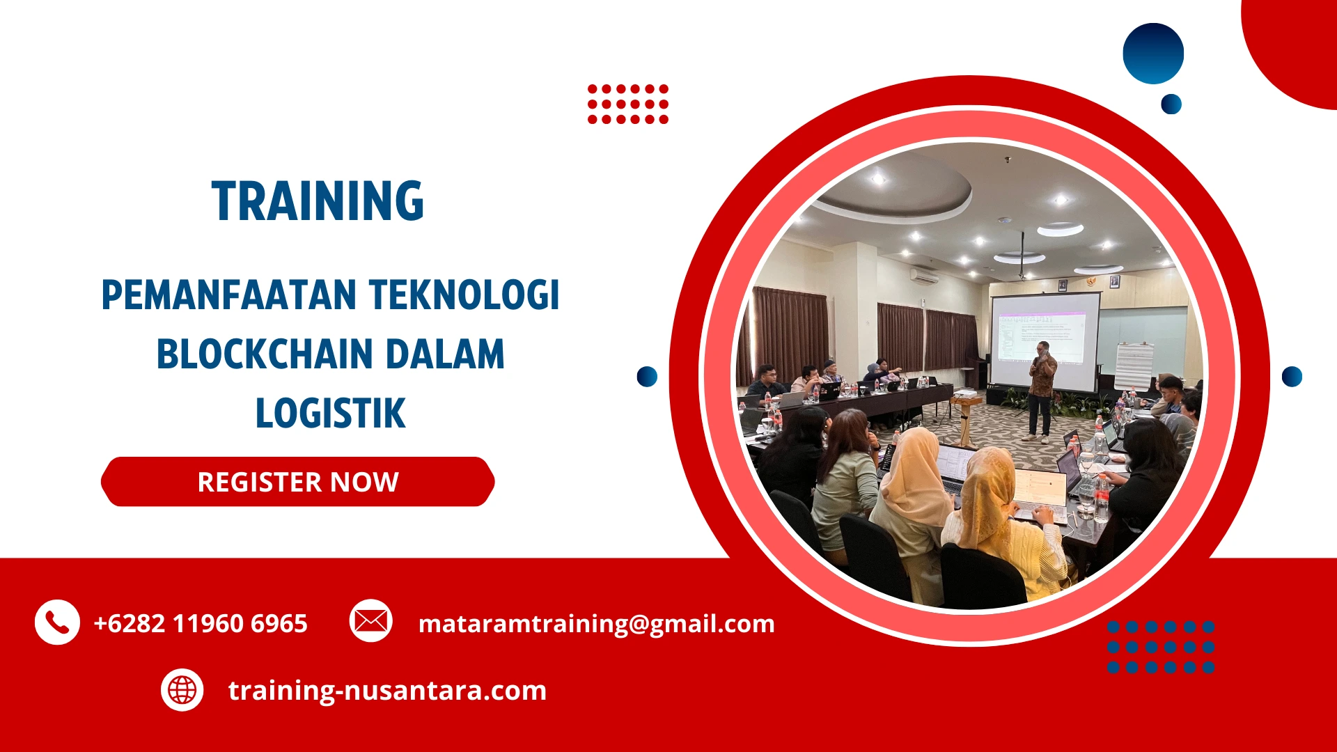 TRAINING PEMANFAATAN TEKNOLOGI BLOCKCHAIN DALAM LOGISTIK