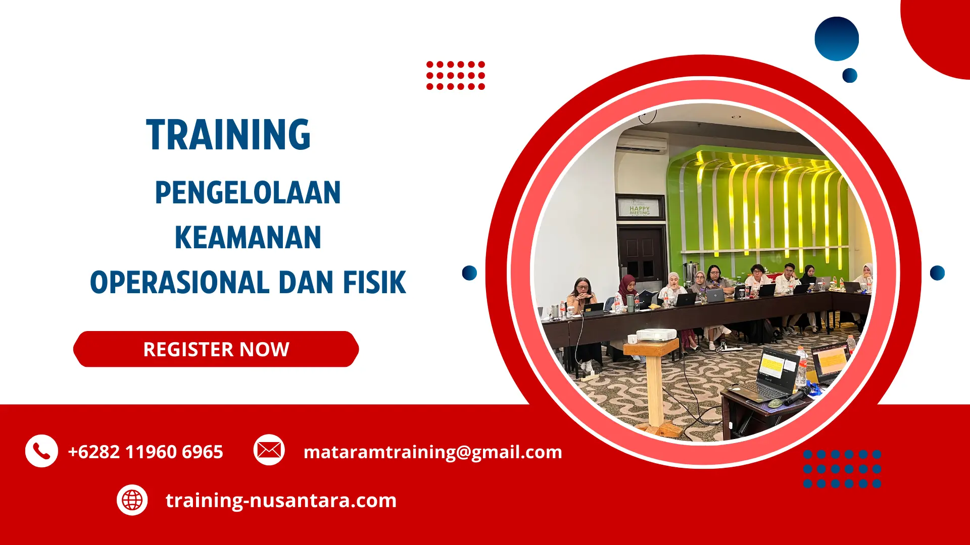 TRAINING PENGELOLAAN KEAMANAN OPERASIONAL DAN FISIK
