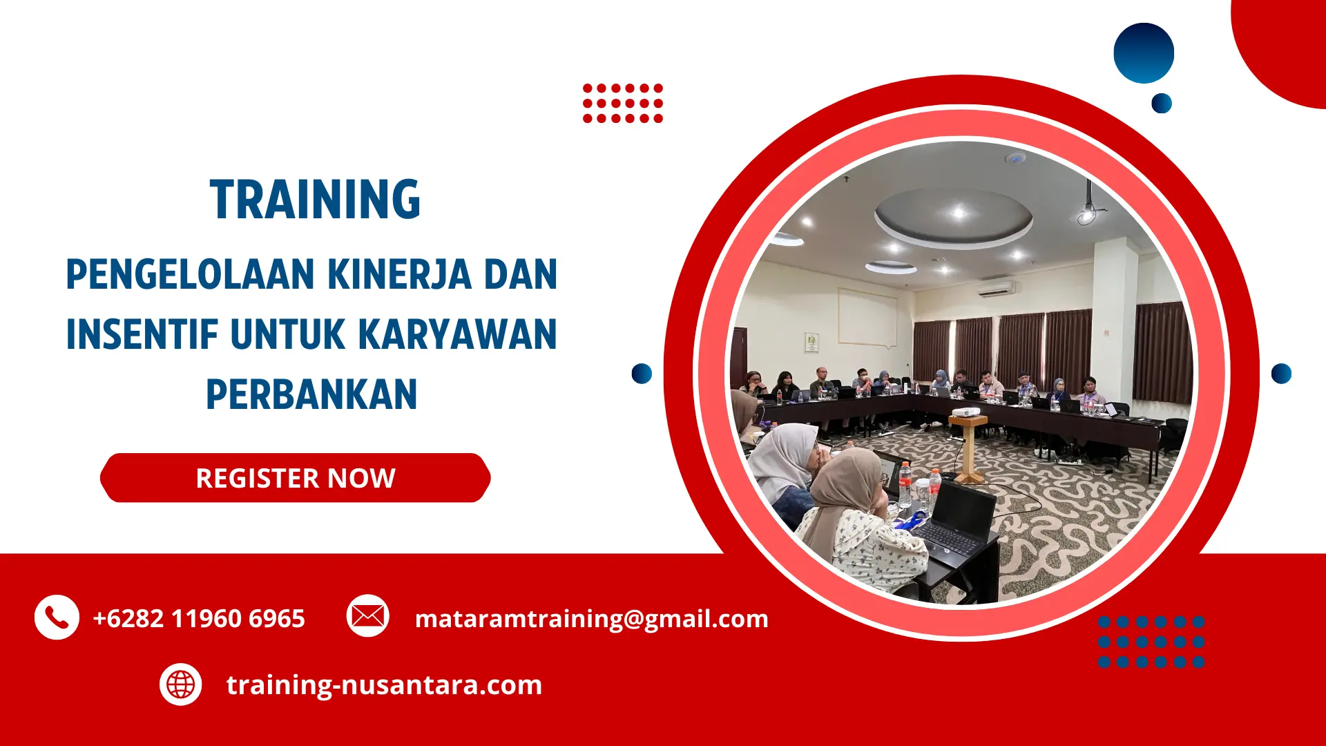 TRAINING PENGELOLAAN KINERJA DAN INSENTIF UNTUK KARYAWAN PERBANKAN