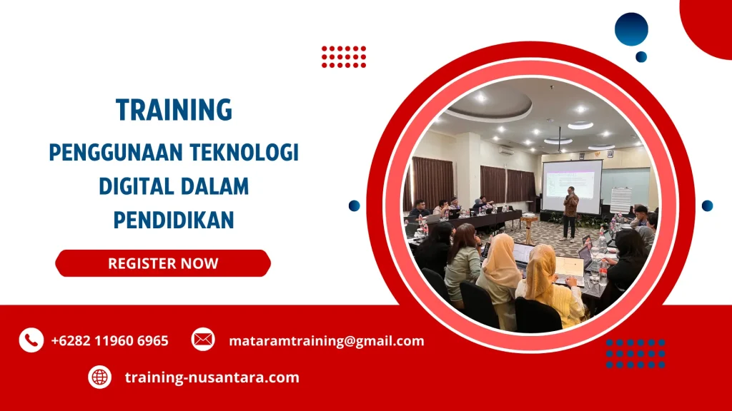 TRAINING PENGGUNAAN TEKNOLOGI DIGITAL DALAM PENDIDIKAN