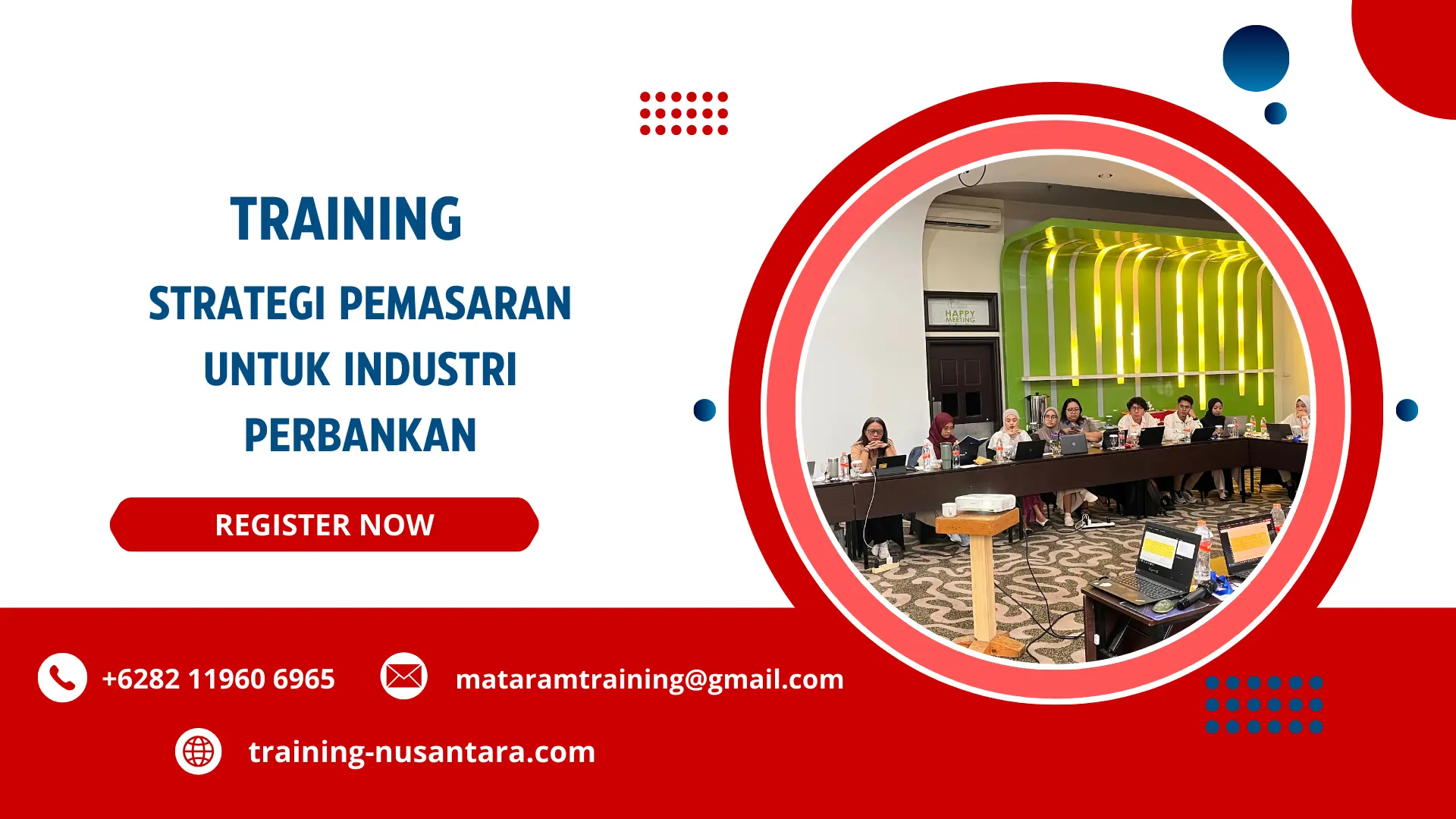 TRAINING STRATEGI PEMASARAN UNTUK INDUSTRI PERBANKAN