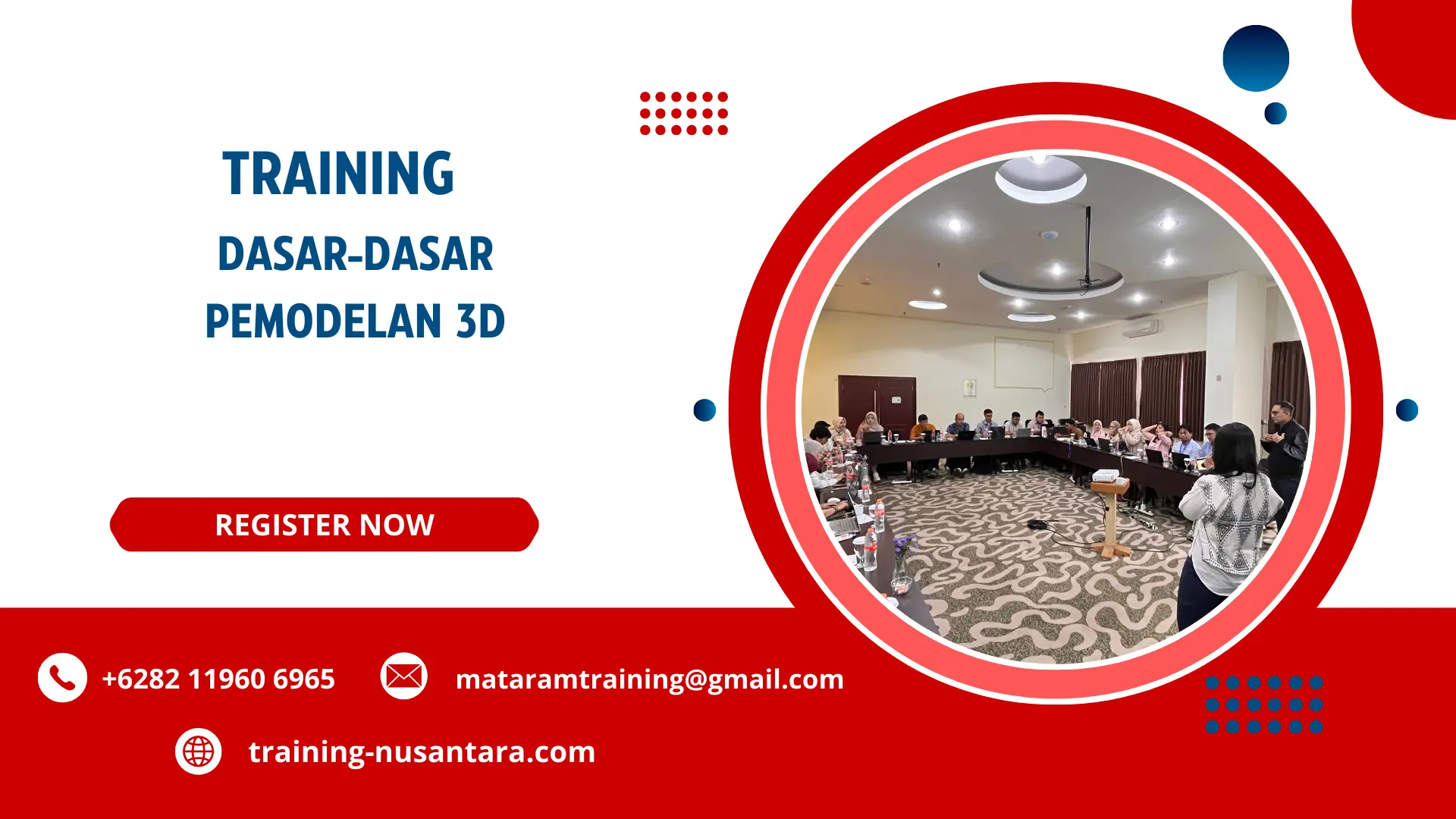 TRAINING DASAR-DASAR PEMODELAN 3D