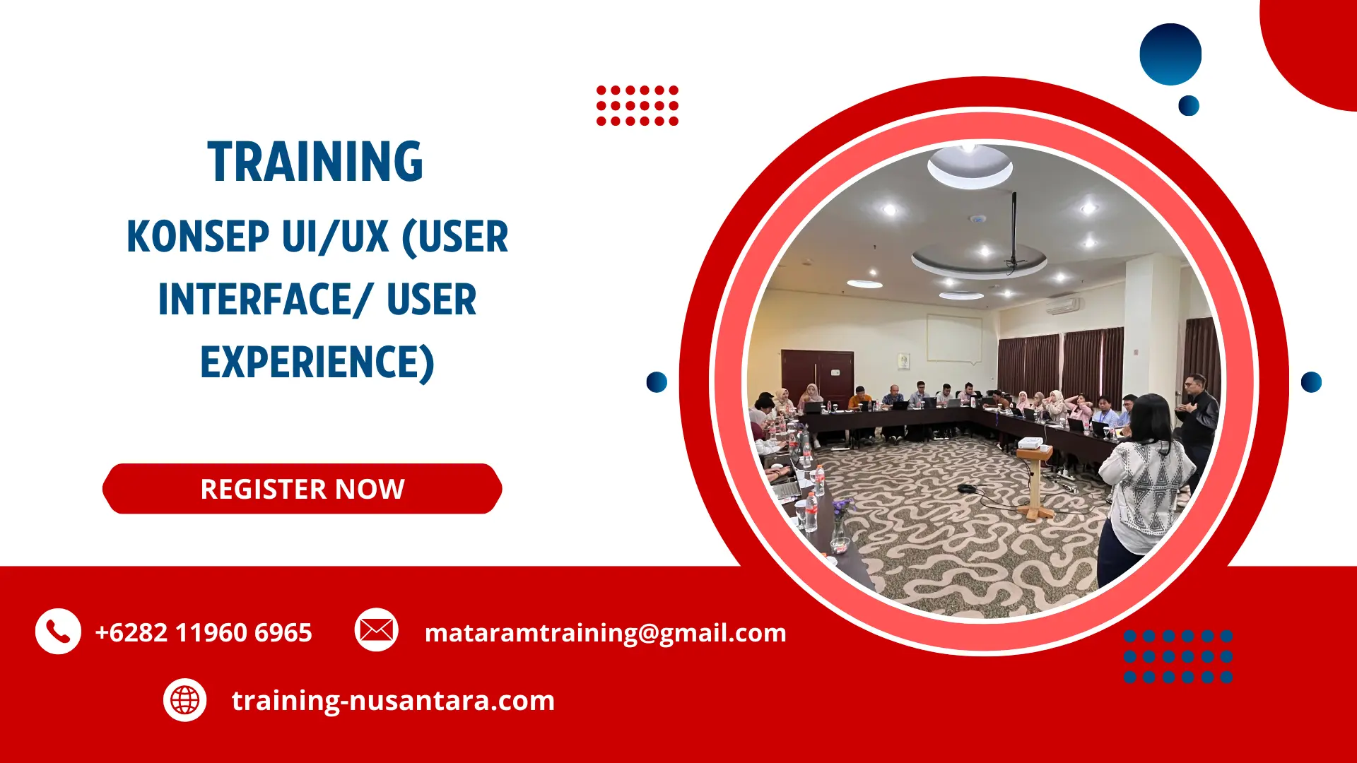 TRAINING KONSEP UI/UX (USER INTERFACE/ USER EXPERIENCE)