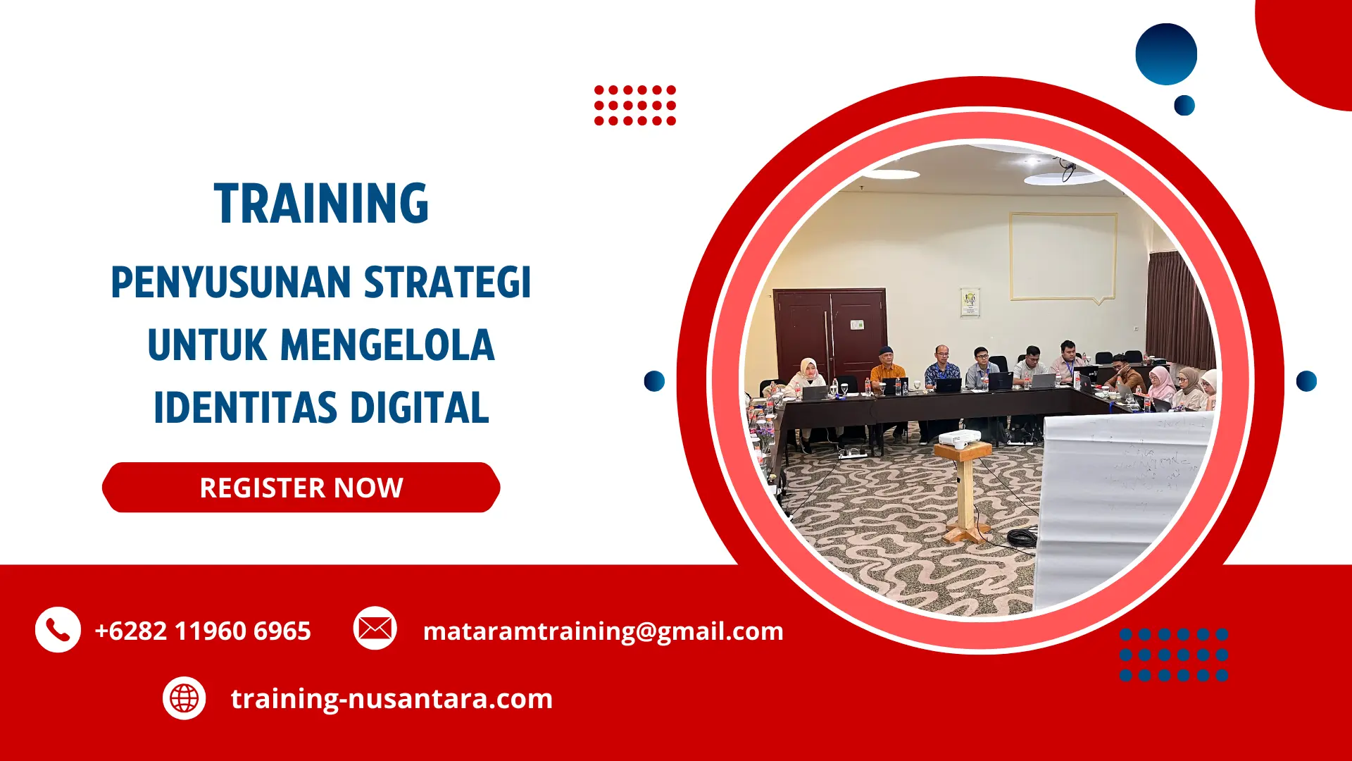 TRAINING PENYUSUNAN STRATEGI UNTUK MENGELOLA IDENTITAS DIGITAL