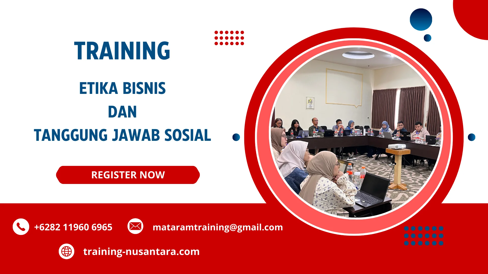 training Etika Bisnis Tanggung Jakarta