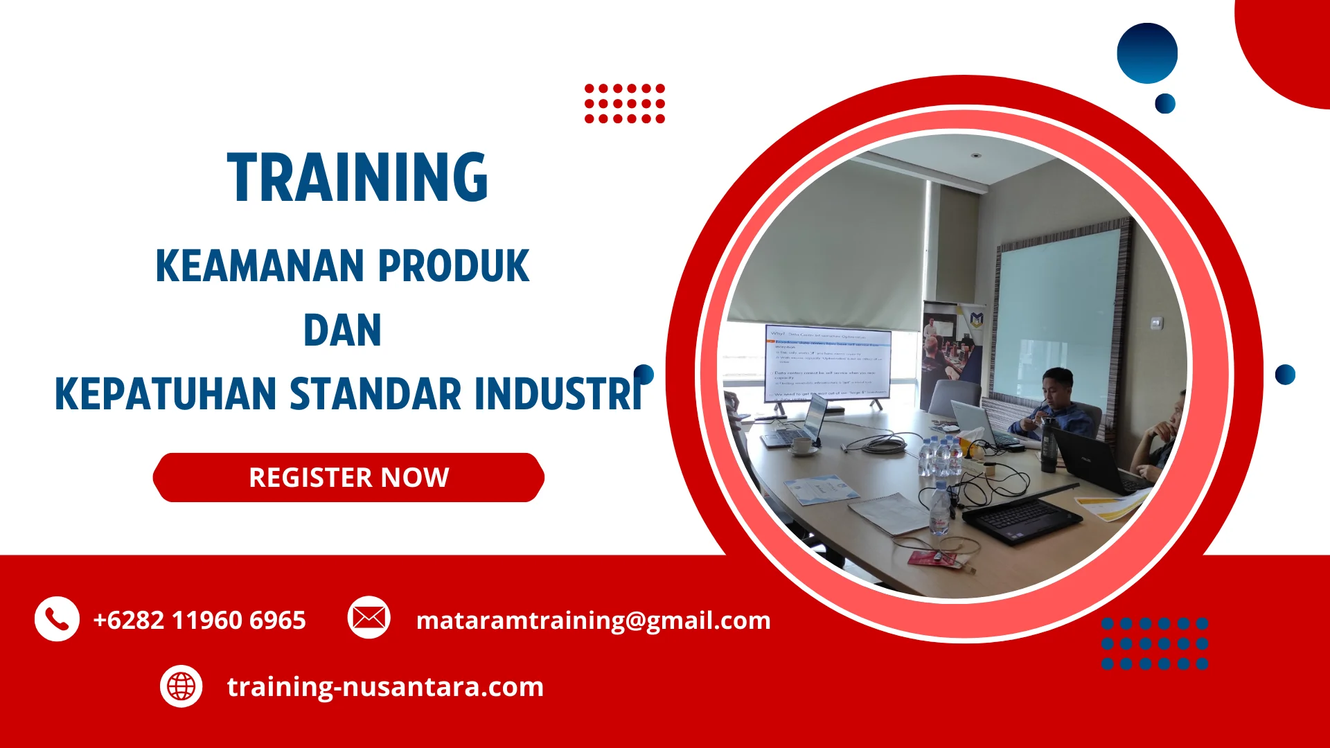 TRAINING KEAMANAN PRODUK DAN KEPATUHAN STANDAR INDUSTRI