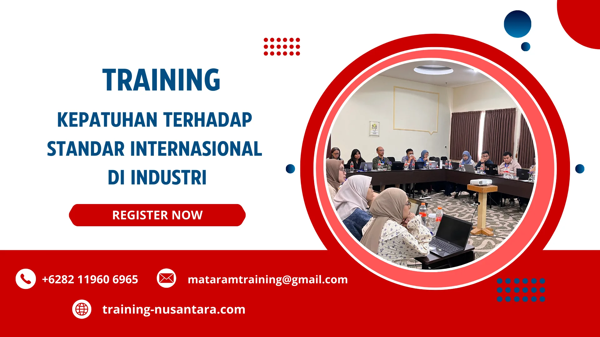TRAINING KEPATUHAN TERHADAP STANDAR INTERNASIONAL DI INDUSTRI