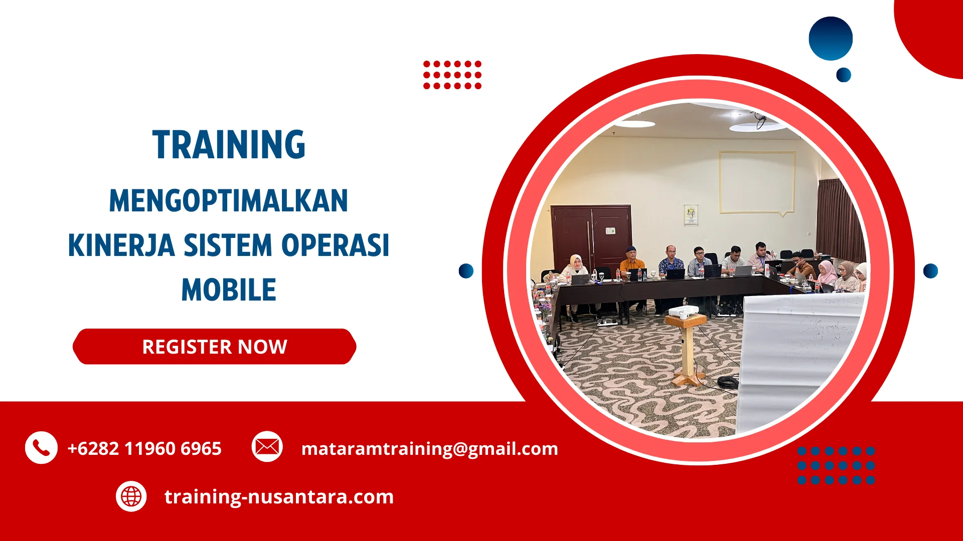 TRAINING MENGOPTIMALKAN KINERJA SISTEM OPERASI MOBILE