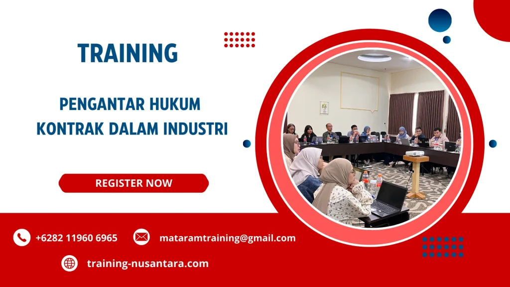 training Pengantar Hukum Kontrak Industri Jakarta