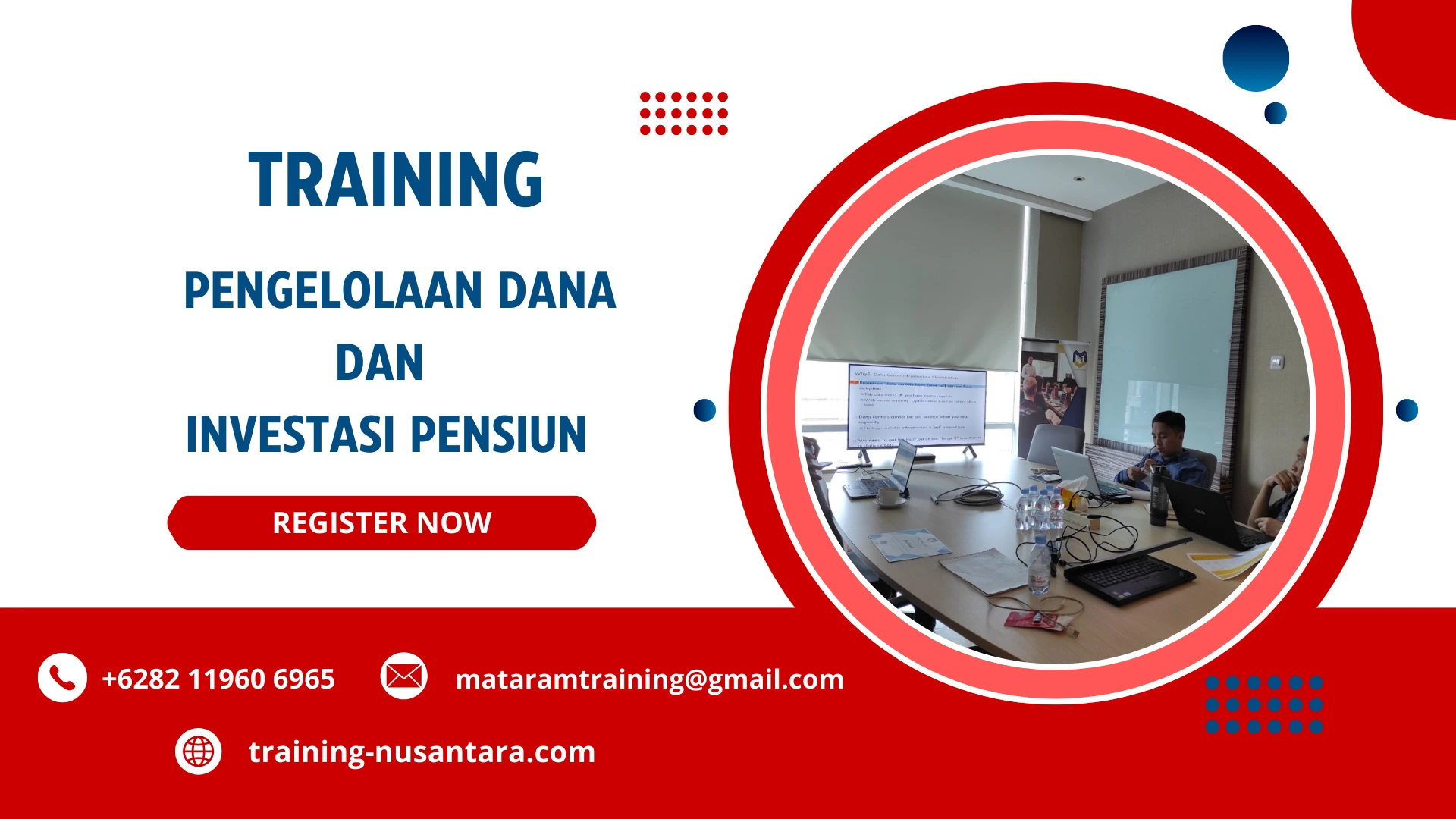 TRAINING PENGELOLAAN DANA DAN INVESTASI PENSIUN JAKARTA