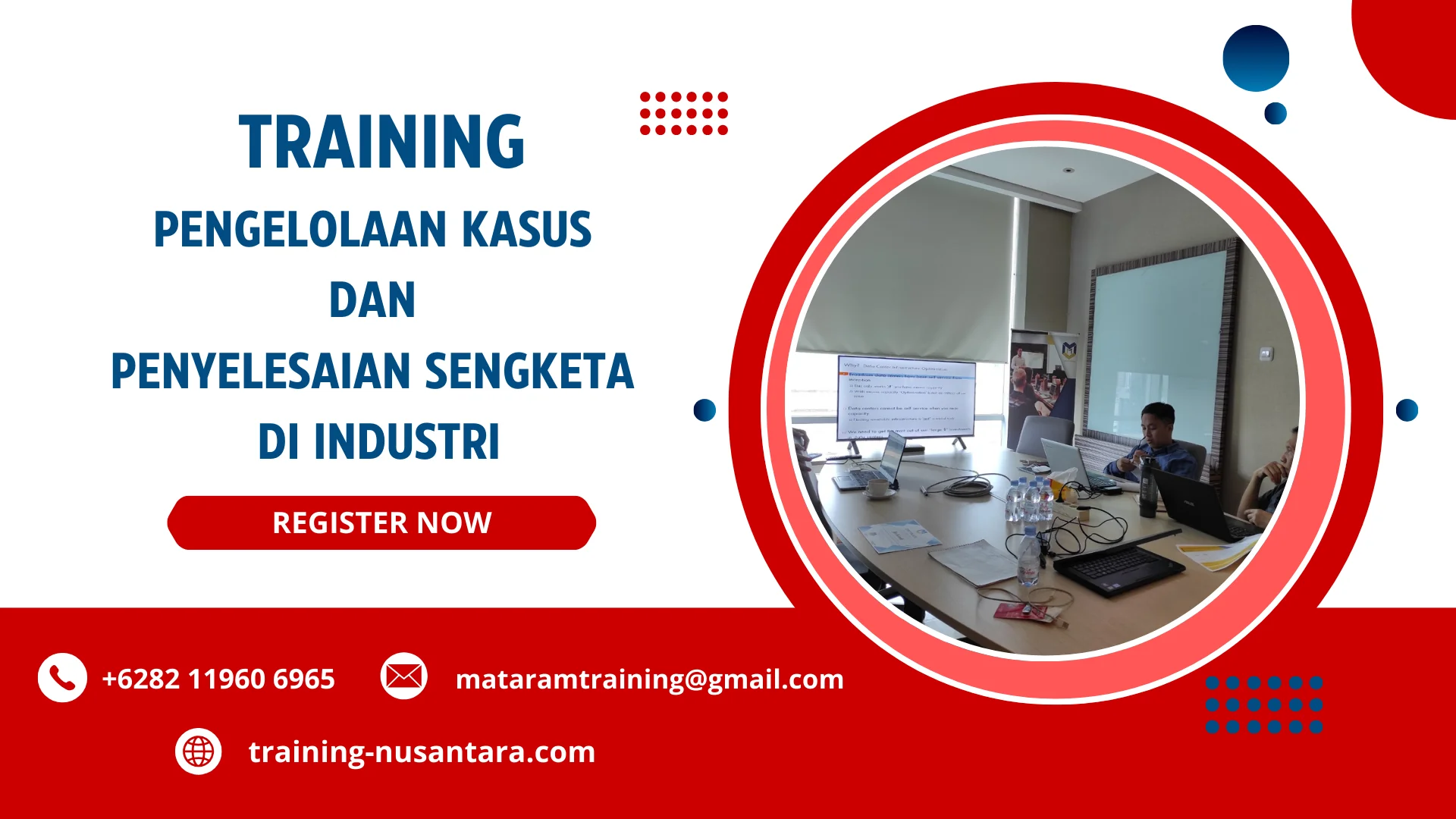 training Manajemen Kasus Hukum Jakarta