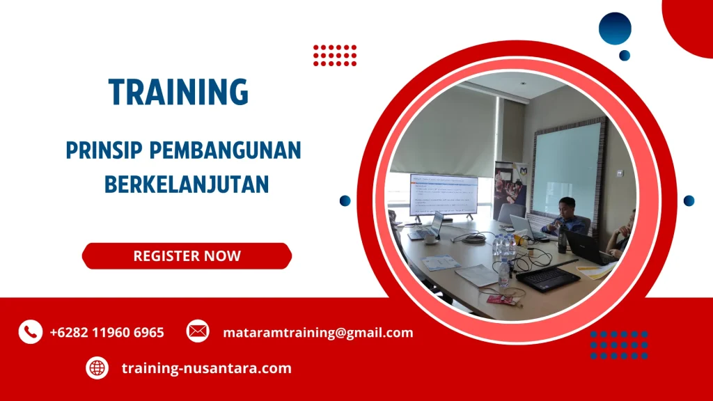 TRAINING PRINSIP PEMBANGUNAN BERKELANJUTAN