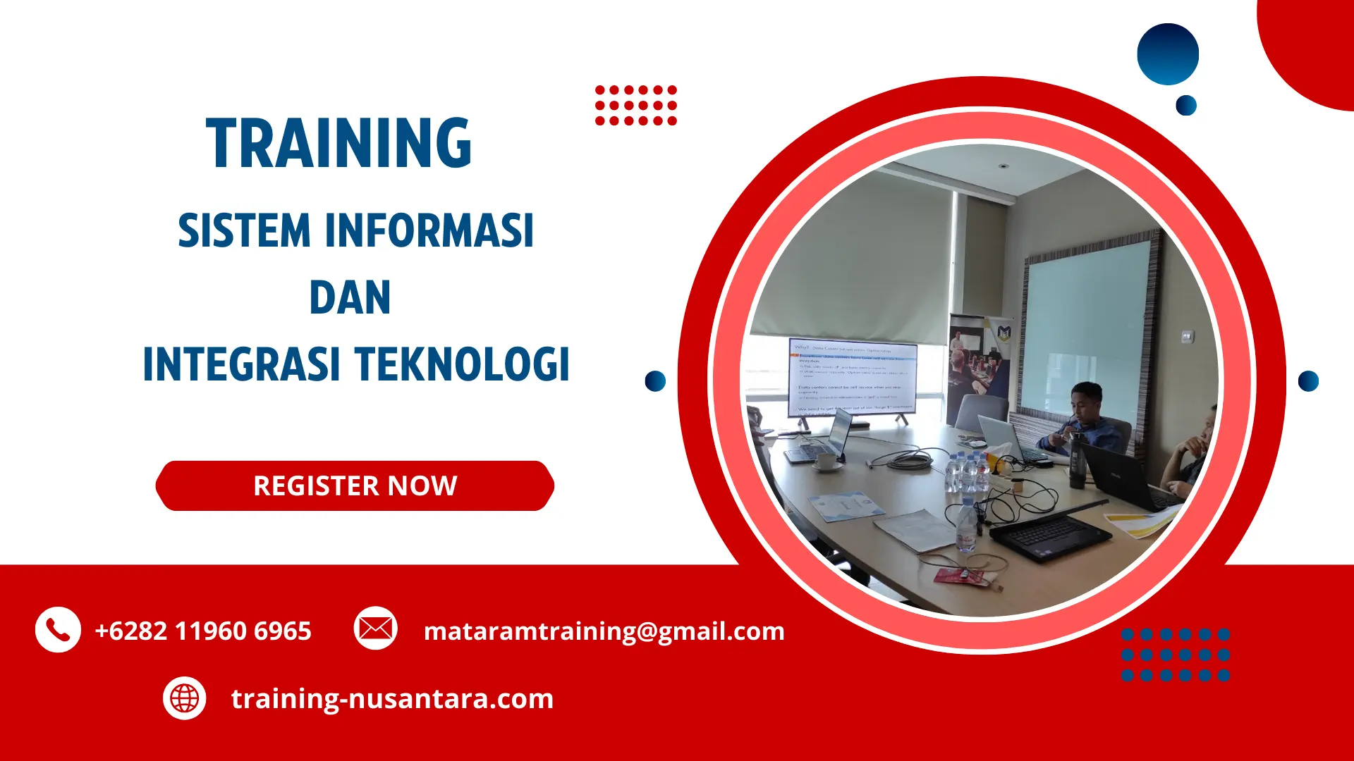 TRAINING SISTEM INFORMASI DAN INTEGRASI TEKNOLOGI