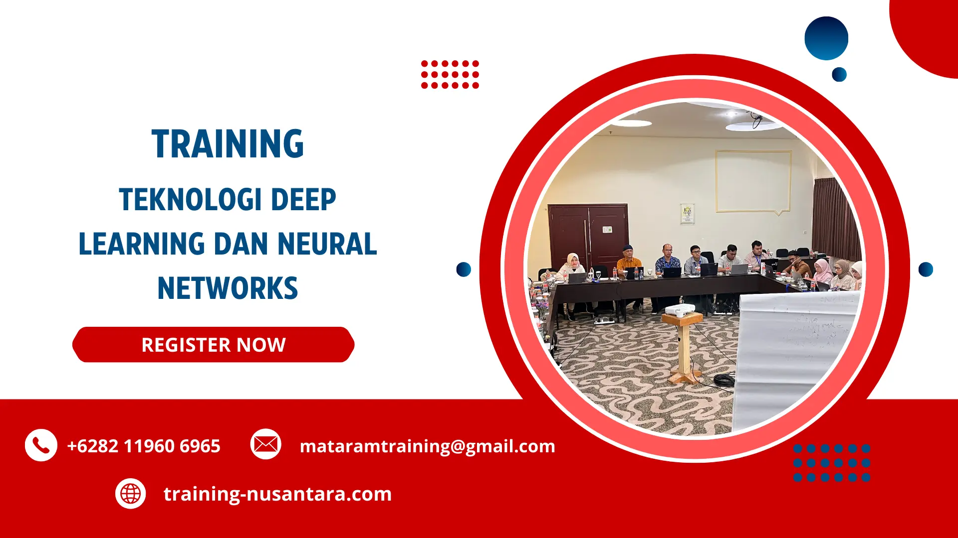 TRAINING TEKNOLOGI DEEP LEARNING DAN NEURAL NETWORKS