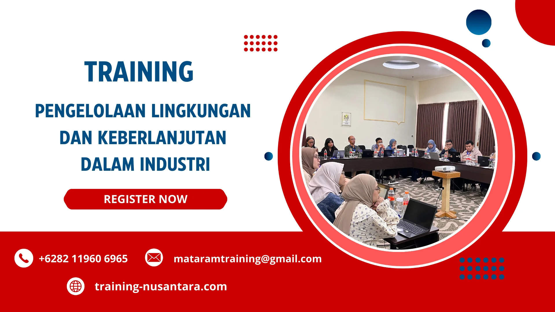 TRAINING PENGELOLAAN LINGKUNGAN DAN KEBERLANJUTAN DALAM INDUSTRI