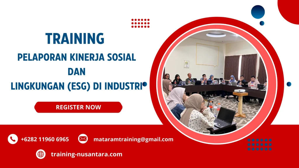 training laporan kinerja sosial dan lingkungan industri