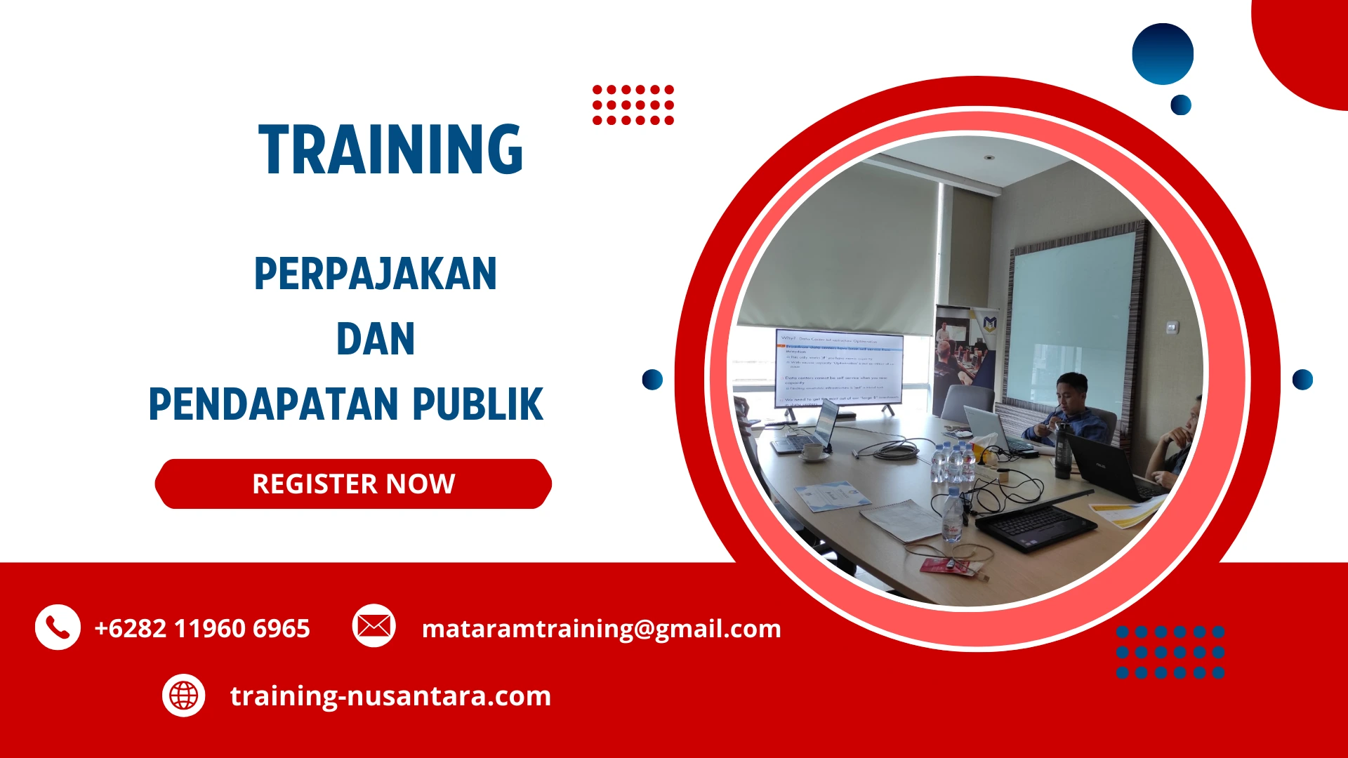 training Pengelolaan Pendapatan Pajak