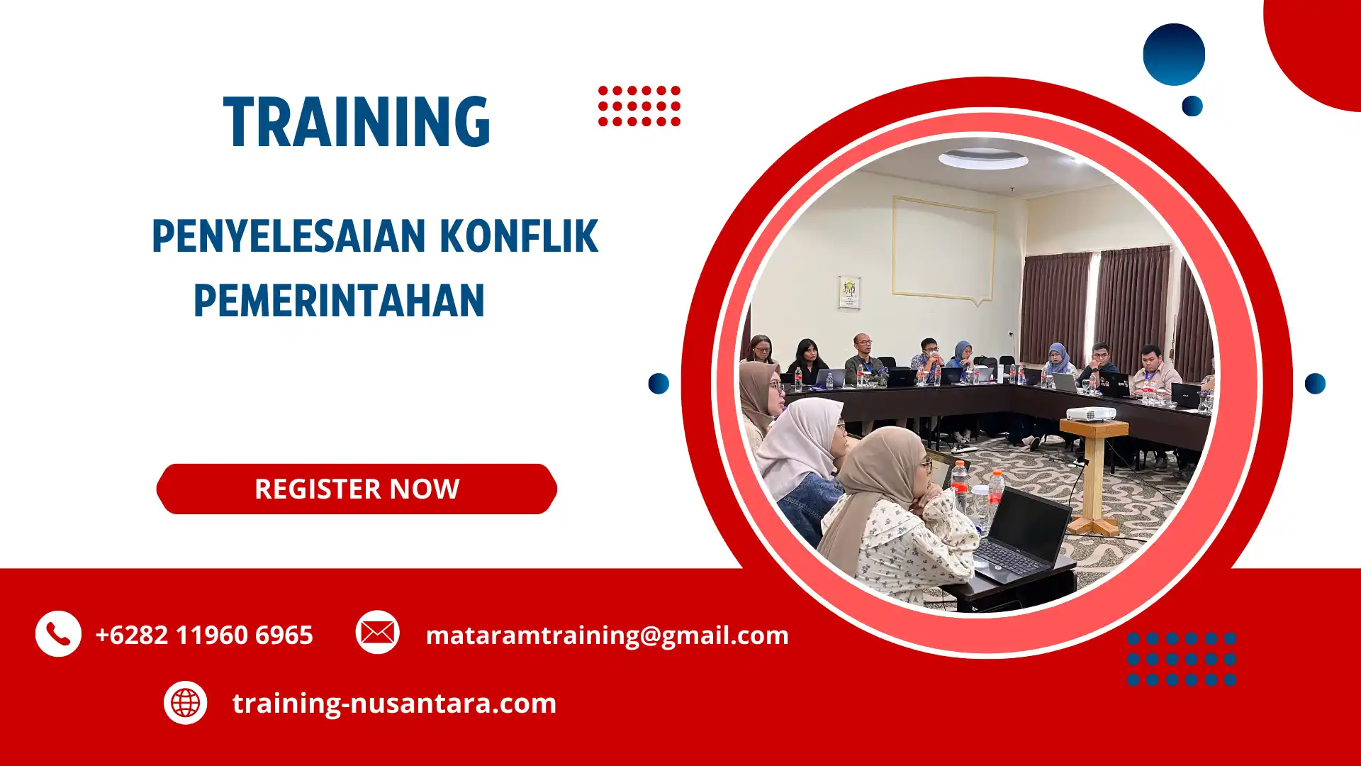 training Strategi Mediasi Pemerintahan