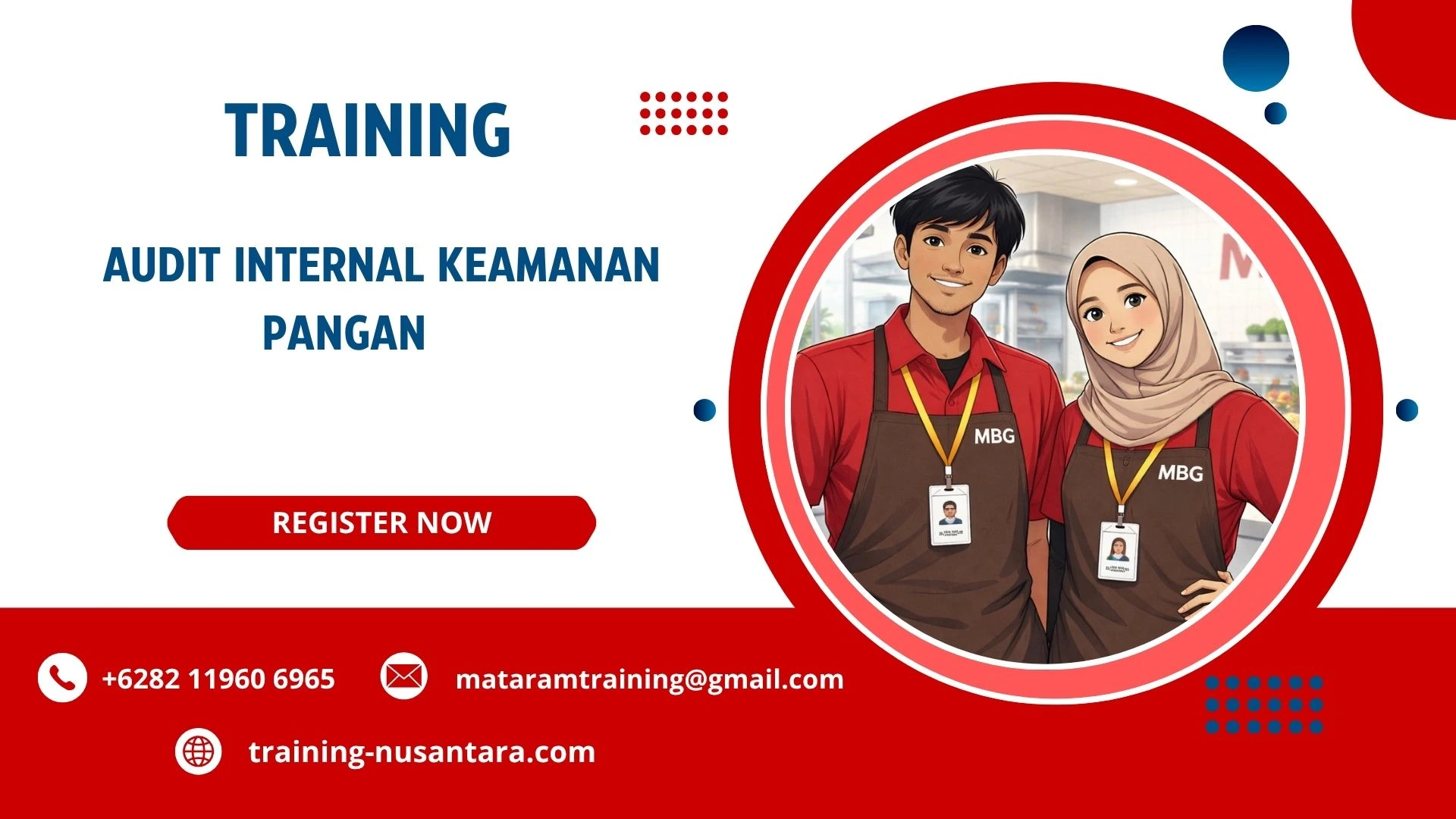 training audit pangan JAKARTA