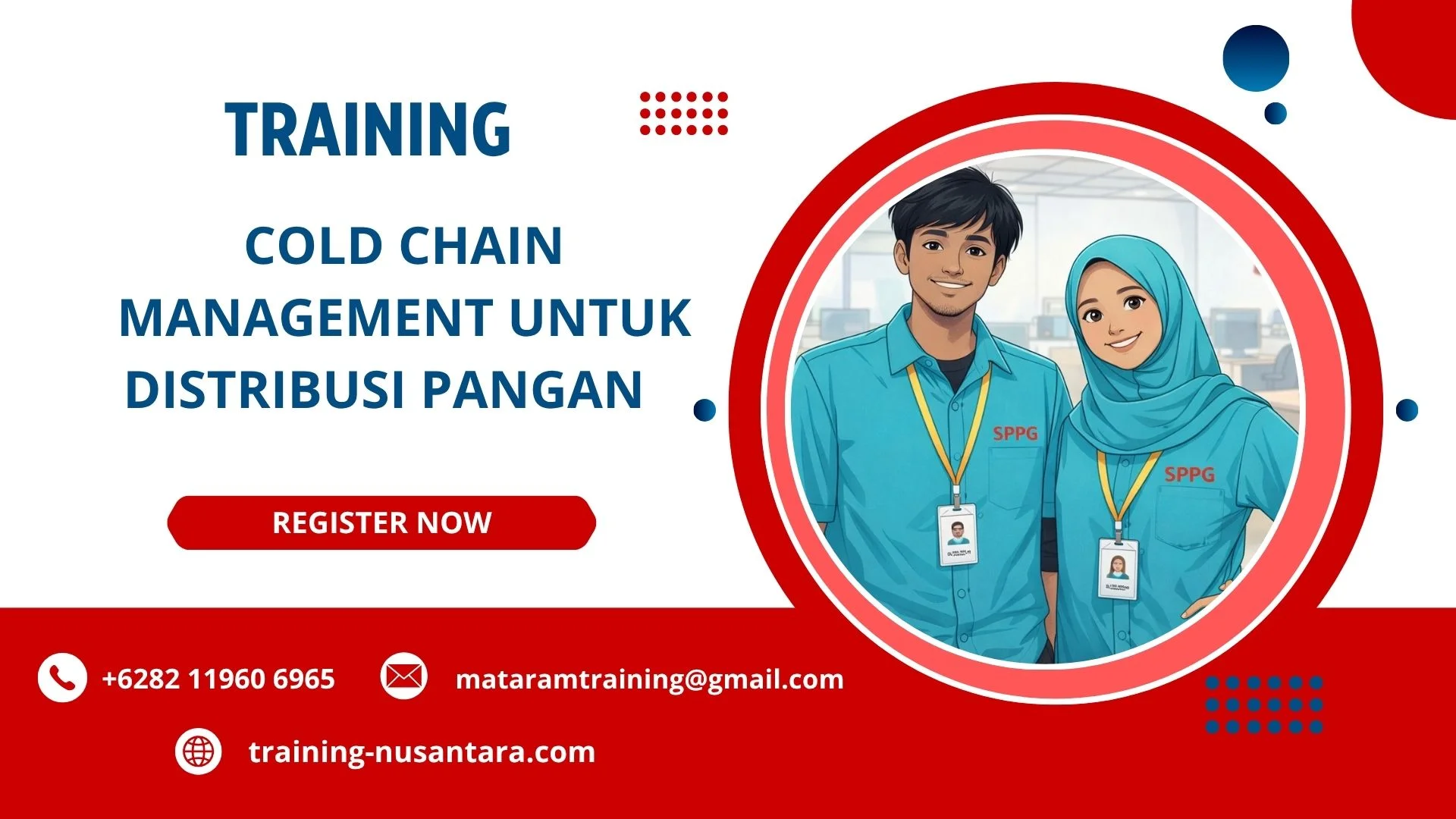 training distribusi pangan JAKARTA