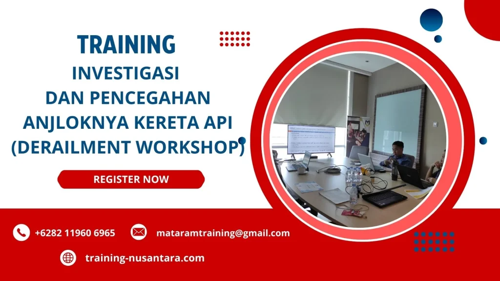 training investigasi anjlok kereta api jakarta