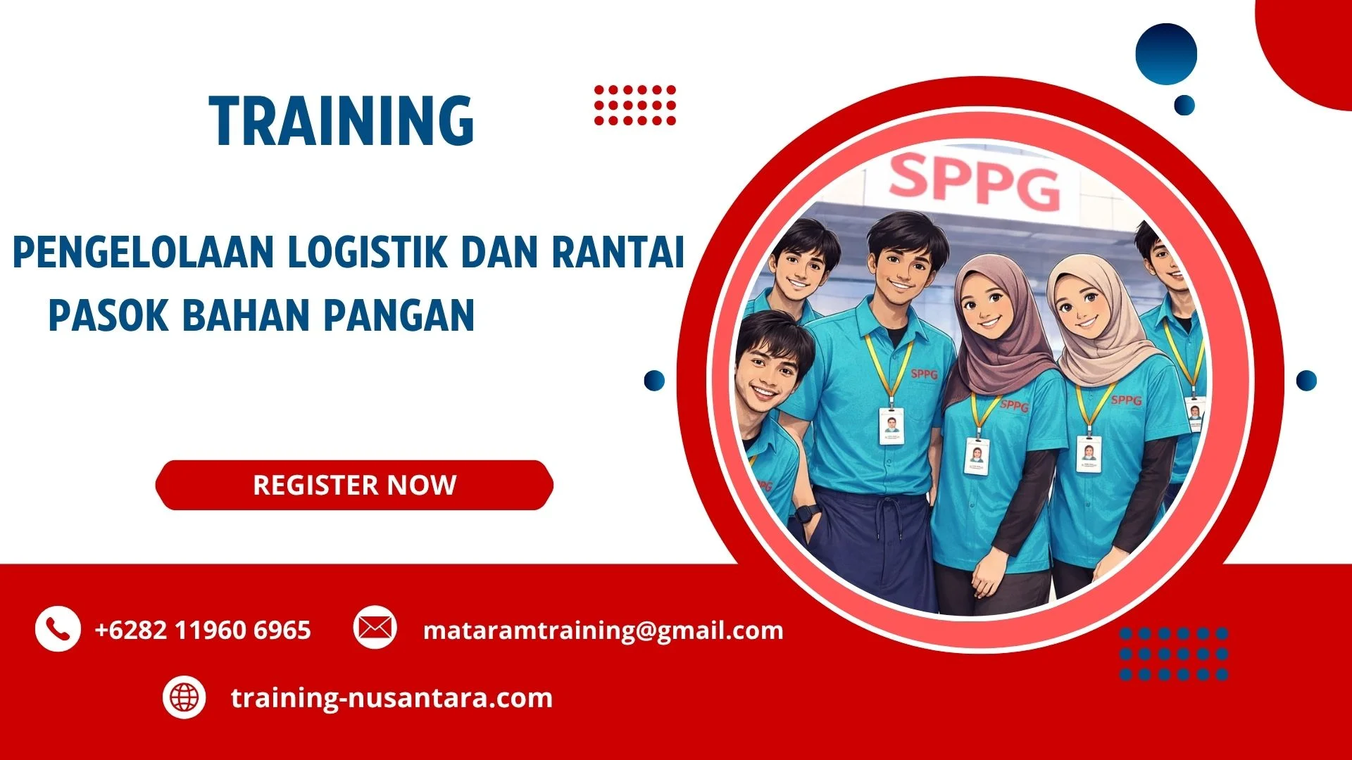 training logistik pangan JAKARTA