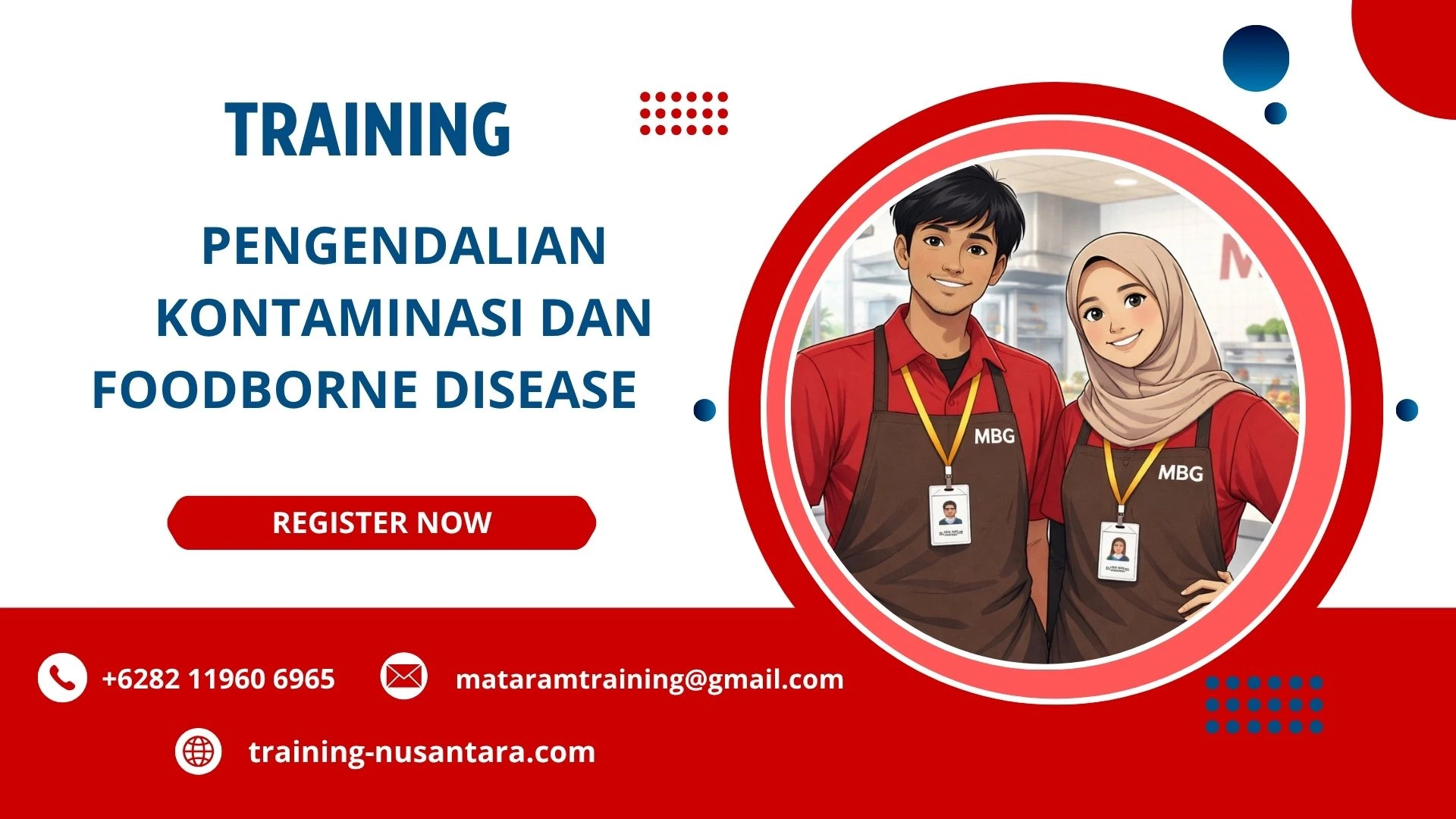 training kontaminasi pangan JAKARTA