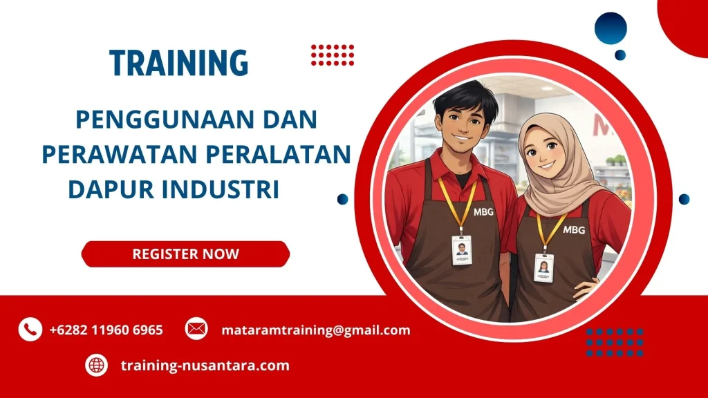 training peralatan dapur industri JAKARTA