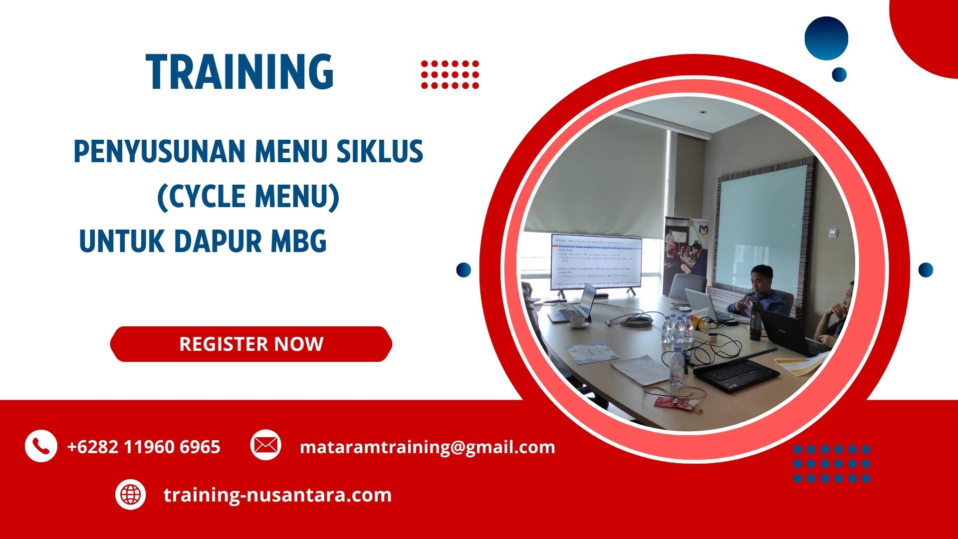 training perencanaan makanan