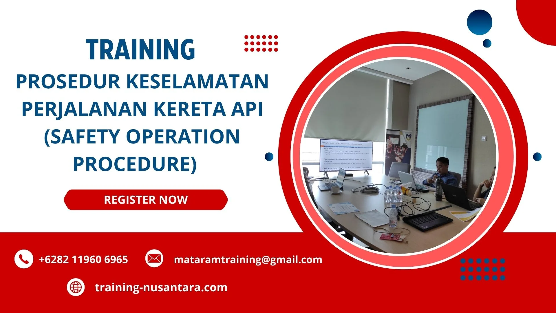 training keselamatan perjalanan kereta api jakarta