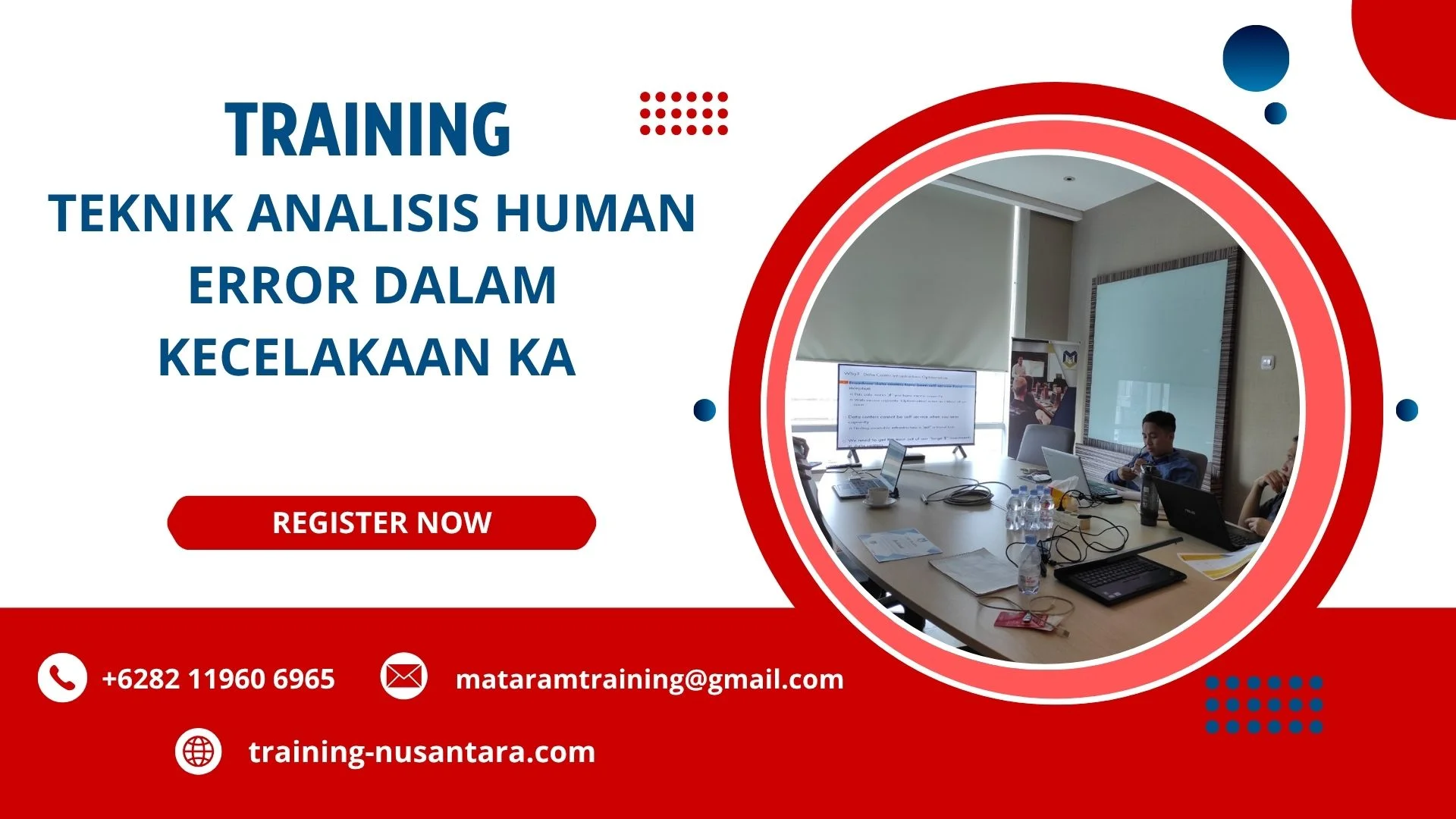 training analisis human error kereta api jakarta