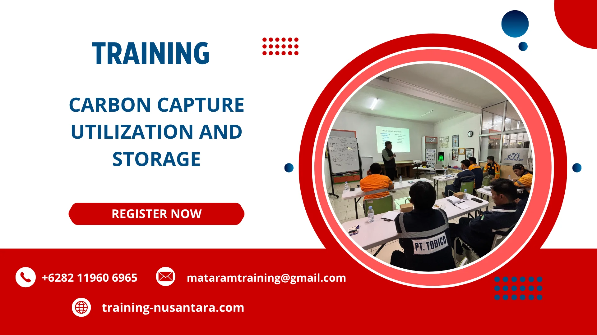 TRAINING CARBON CAPTURE UTILIZATION AND STORAGE DI JAKARTA
