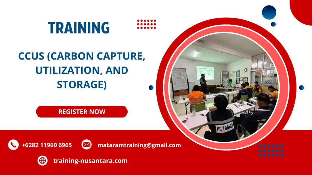TRAINING CCUS (CARBON CAPTURE, UTILIZATION, AND STORAGE) DI JAKARTA