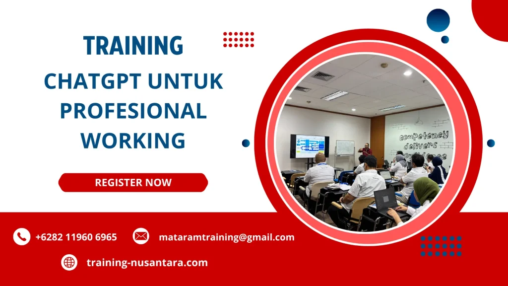 TRAINING CHATGPT UNTUK PROFESIONAL WORKING DI JAKARTA