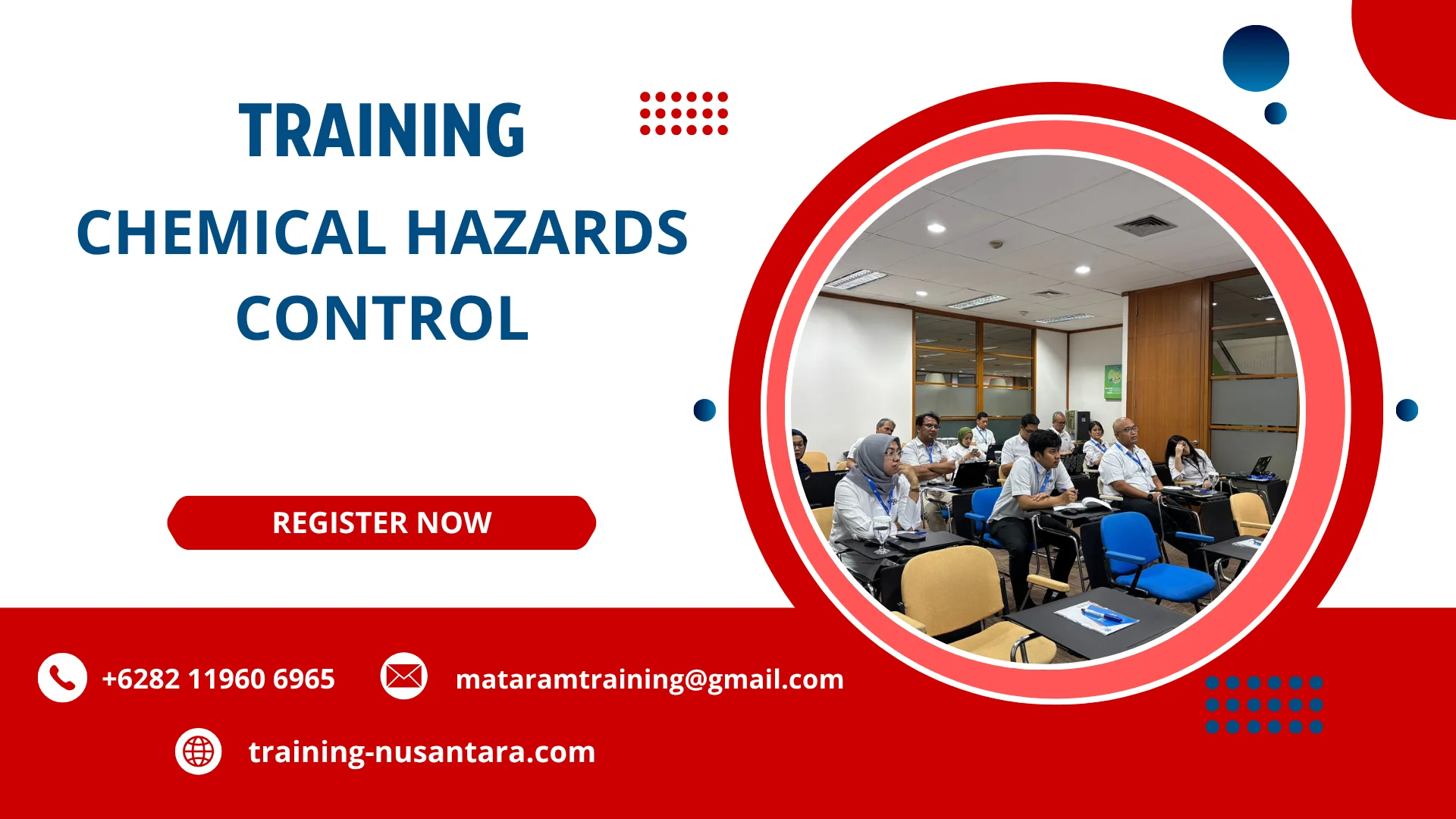 TRAINING CHEMICAL HAZARDS CONTROL DI JAKARTA