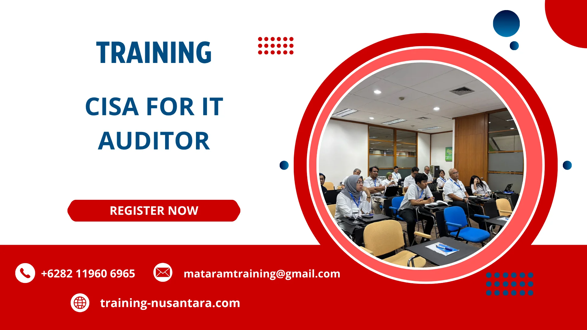 TRAINING CISA FOR IT AUDITOR DI JAKARTA