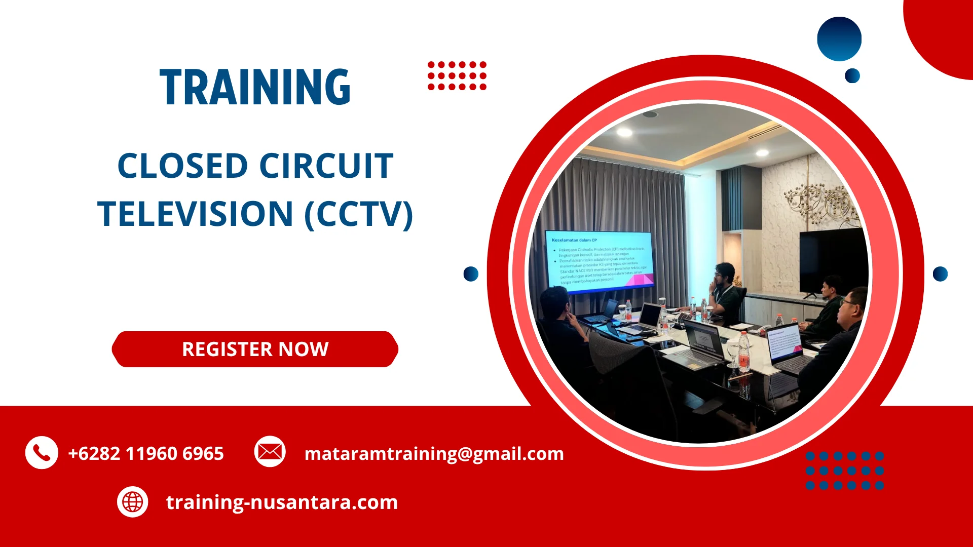 TRAINING CLOSED CIRCUIT TELEVISION (CCTV) DI JAKARTA