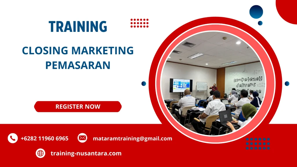 TRAINING CLOSING MARKETING PEMASARAN DI JAKARTA