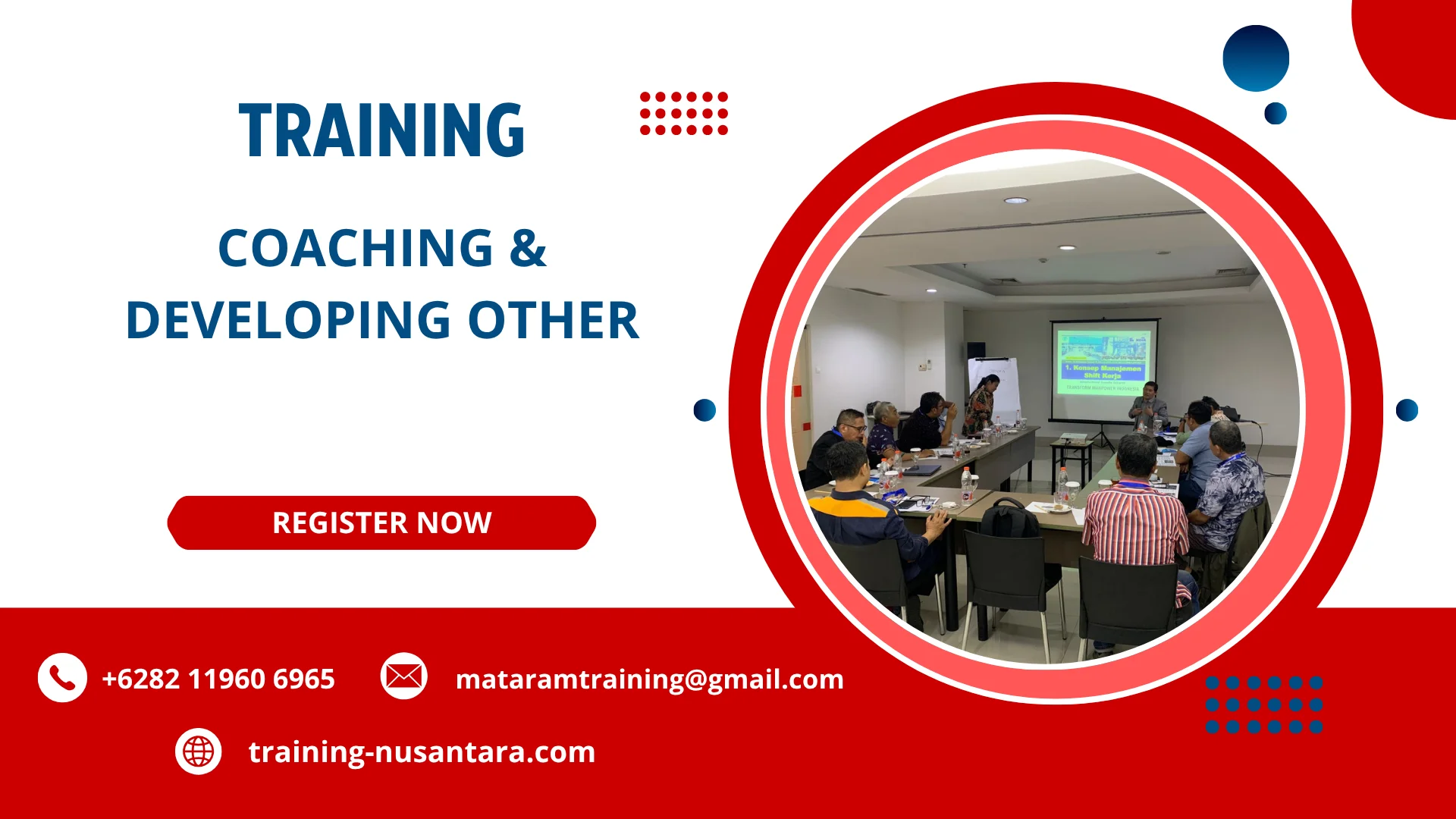 TRAINING COACHING & DEVELOPING OTHER DI JAKARTA